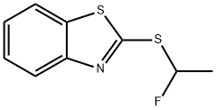 Benzothiazole, 2-[(1-fluoroethyl)thio]- (9CI)