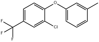 2-chloro-1-(3-methylphenoxy)-4-(trifluoromethyl)benzene
