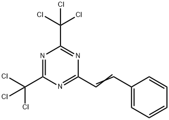 4,6-Bis-(trichloromethyl)-2-styryl-1,3,5-triazine