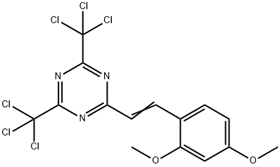 2-(2,4-二甲氧基苯乙烯基)-4,6-双(三氯甲基)-1,3,5-三嗪