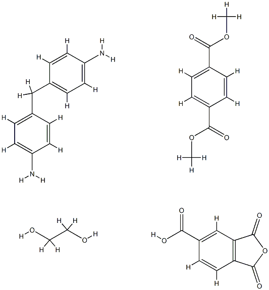 5-Isobenzofurancarboxylic acid, 1,3-dihydro-1,3-dioxo-, polymer with dimethyl 1,4-benzenedicarboxylate, 1,2-ethanediol and 4,4'-methylenebis[benzenamine]