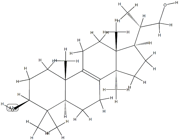 23,24,25,26,27-Pentanor-5α-lanosta-8-ene-3β,22-diol