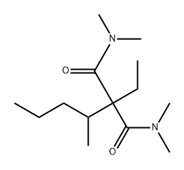 2-Ethyl-N,N,N',N'-tetramethyl-2-(1-methylbutyl)propanediamide