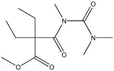 2-[[[(Dimethylamino)carbonyl](methyl)amino]carbonyl]-2-ethylbutanoic acid methyl ester
