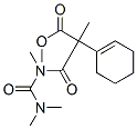 1-Cyclohexene-1-acetic acid, alpha-[[[(dimethylamino)carbonyl]methylam ino]carbonyl]-alpha-methyl-, methyl ester