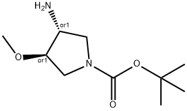 反式-3-氨基-4-甲氧基吡咯烷-1-甲酸叔丁酯