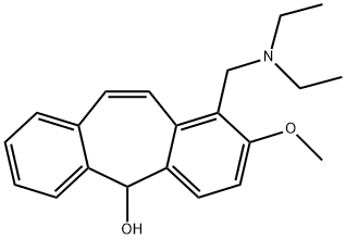 1-(Diethylamino)methyl-2-methoxy-5H-dibenzo[a,d]cyclohepten-5-ol