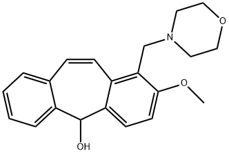 2-Methoxy-1-morpholinomethyl-5H-dibenzo[a,d]cyclohepten-5-ol