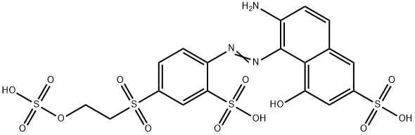 6-amino-4-hydroxy-5-[[2-sulpho-4-[[2-(sulphooxy)ethyl]sulphonyl]phenyl]azo]naphthalene-2-sulphonic acid