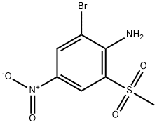 2-bromo-6-(mesyl)-4-nitroaniline