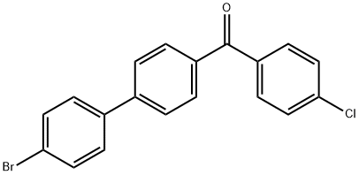 4-(p-bromophenyl)-4'-chlorobenzophenone