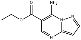 Pyrazolo[1,5-a]pyrimidine-6-carboxylic acid, 7-amino-, ethyl ester (7CI,9CI)