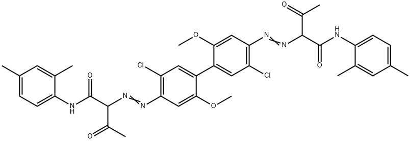 2,2'-[(5,5'-Dichloro-2,2'-dimethoxy[1,1'-biphenyl]-4,4'-diyl)bis(azo)]bis[N-(2,4-dimethylphenyl)-3-oxobutanamide]