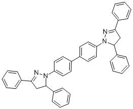 1,1'-(1,1'-Biphenyl)-4,4'-diylbis(4,5-dihydro-3,5-diphenyl)-(1H)-pyrazole