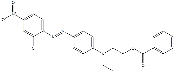 2-[[4-(2-chloro-4-nitro-phenyl)diazenylphenyl]-ethyl-amino]ethyl benzoate