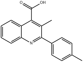 3-甲基-2-(对甲苯基)喹啉-4-羧酸
