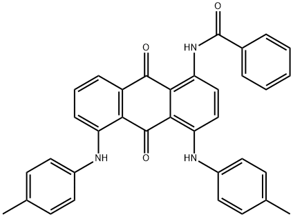 N-[4,5-bis[(4-methylphenyl)amino]-9,10-dioxo-anthracen-1-yl]benzamide
