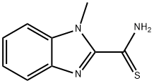 1H-Benzimidazole-2-carbothioamide,1-methyl-(9CI)