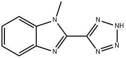 1H-Benzimidazole,1-methyl-2-(1H-tetrazol-5-yl)-(9CI)