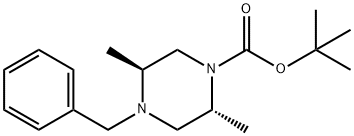 (2R,5S)-4-BENZYL-2,5-DIMETHYL-PIPERAZINE-1-CARBOXYLICACIDTERT-BUTYLESTER