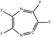 1,4-Diazacyclohepta-2,4,5,7-tetraene,2,3,6,7-tetrafluoro-(9CI)