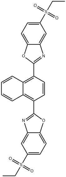2,2'-(naphthalene-1,4-diyl)bis[5-(ethylsulphonyl)benzoxazole]