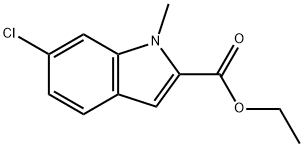 1-Methyl-6-chloro-1H-indole-2-carboxylic acid ethyl ester