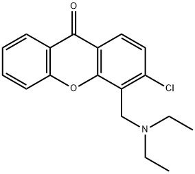 3-Chloro-4-[(diethylamino)methyl]-9H-xanthen-9-one
