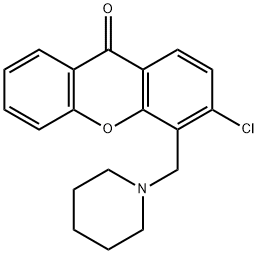 3-Chloro-4-(piperidinomethyl)-9H-xanthen-9-one