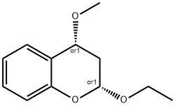 2H-1-Benzopyran,2-ethoxy-3,4-dihydro-4-methoxy-,(2R,4R)-rel-(9CI)
