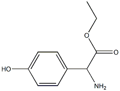 ethyl 2-amino-2-(4-hydroxyphenyl)acetate