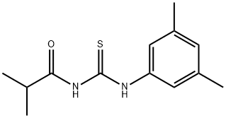 N-{[(3,5-dimethylphenyl)amino]carbonothioyl}-2-methylpropanamide