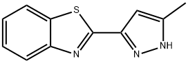 Benzothiazole, 2-(5-methyl-1H-pyrazol-3-yl)- (9CI)