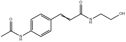 N-(2-Hydroxyethyl)-3-[4-(acetylamino)phenyl]propenamide