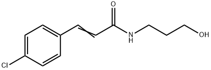 N-(3-Hydroxypropyl)-3-(4-chlorophenyl)propenamide