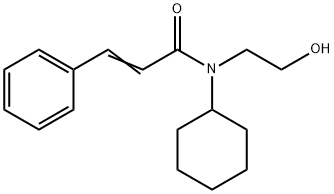 N-Cyclohexyl-N-(2-hydroxyethyl)-3-phenylpropenamide