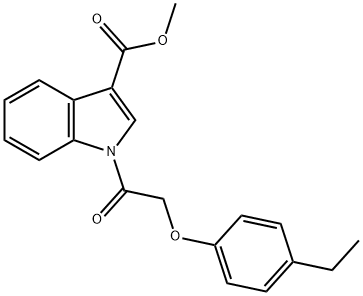 1-[2-(4-Ethyl-phenoxy)-acetyl]-1H-indole-3-carboxylic acid methyl ester