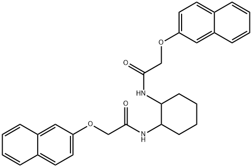 N,N'-1,2-cyclohexanediylbis[2-(2-naphthyloxy)acetamide]