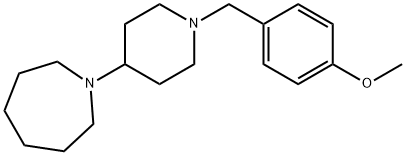 1-[1-(4-methoxybenzyl)-4-piperidinyl]azepane