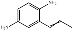 1,4-Benzenediamine,2-(1-propenyl)-(9CI)