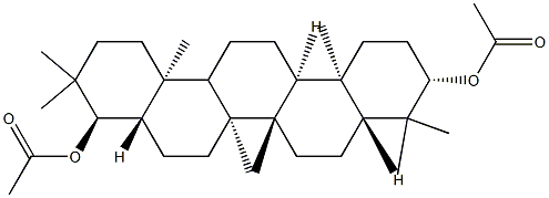 (8α,9β,13α,14β,17α,18β)-21,21-Dimethyl-29,30-dinorgammacerane-3β,22α-diol diacetate