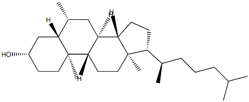 6β-Methyl-5α-cholestan-3β-ol