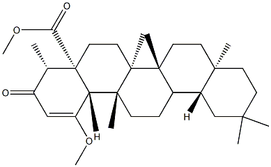1-Methoxy-3-oxo-D:A-friedoolean-1-en-24-oic acid methyl ester