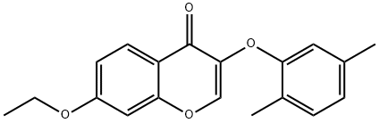 3-(2,5-dimethylphenoxy)-7-ethoxy-4H-chromen-4-one