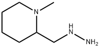 Piperidine, 2-(hydrazinomethyl)-1-methyl- (9CI)
