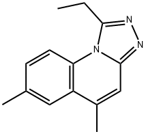 [1,2,4]Triazolo[4,3-a]quinoline,1-ethyl-5,7-dimethyl-(9CI)