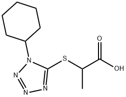 2-(1-环己基-1氢-四唑-5-基硫)-烟酸