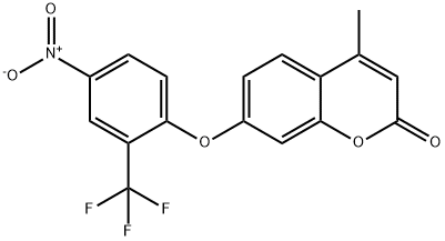 4-methyl-7-[4-nitro-2-(trifluoromethyl)phenoxy]chromen-2-one