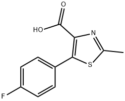 5-(4-氟苯基)-2-甲基-噻唑-4-甲酸