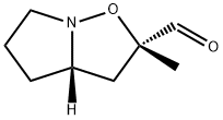 Pyrrolo[1,2-b]isoxazole-2-carboxaldehyde, hexahydro-2-methyl-, (2S,3aS)- (9CI)
